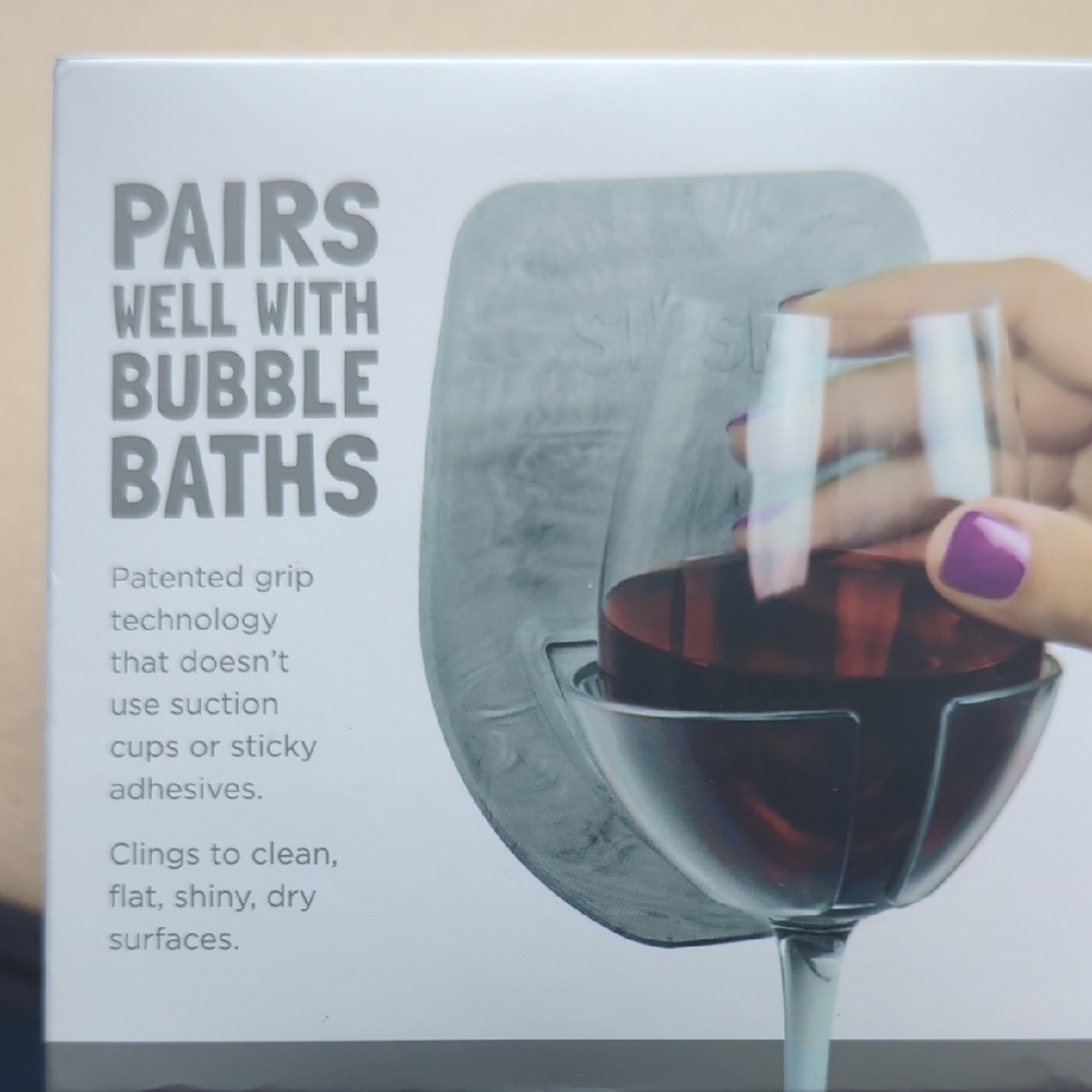 Wine Holder For Bubble Bath